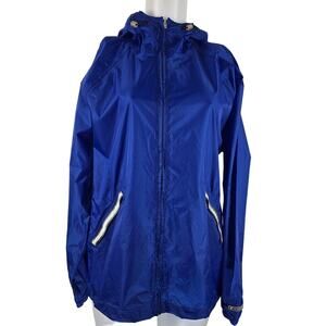 STEARNS Packable RipStop Wind Resistant Waterproof Women's Blue Jacket M